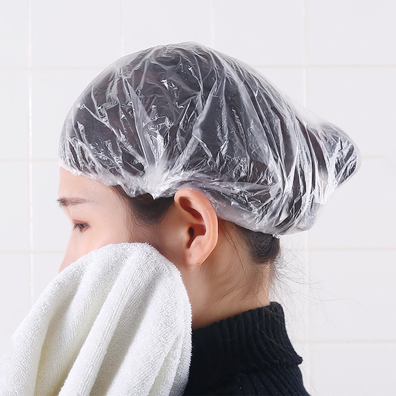特价加热发帽 一次性_一次性浴帽女防水洗澡加厚浴帽防油烟家用发膜