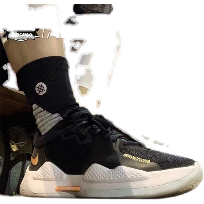 1月耐克nikepg5保罗乔治5代泡椒黑白首发实战篮球鞋cw3146001