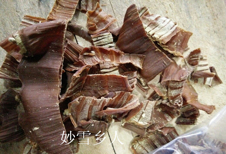 新笋干广西黄竹笋干农家天然晒干 碎笋干小段笋干 250克/份