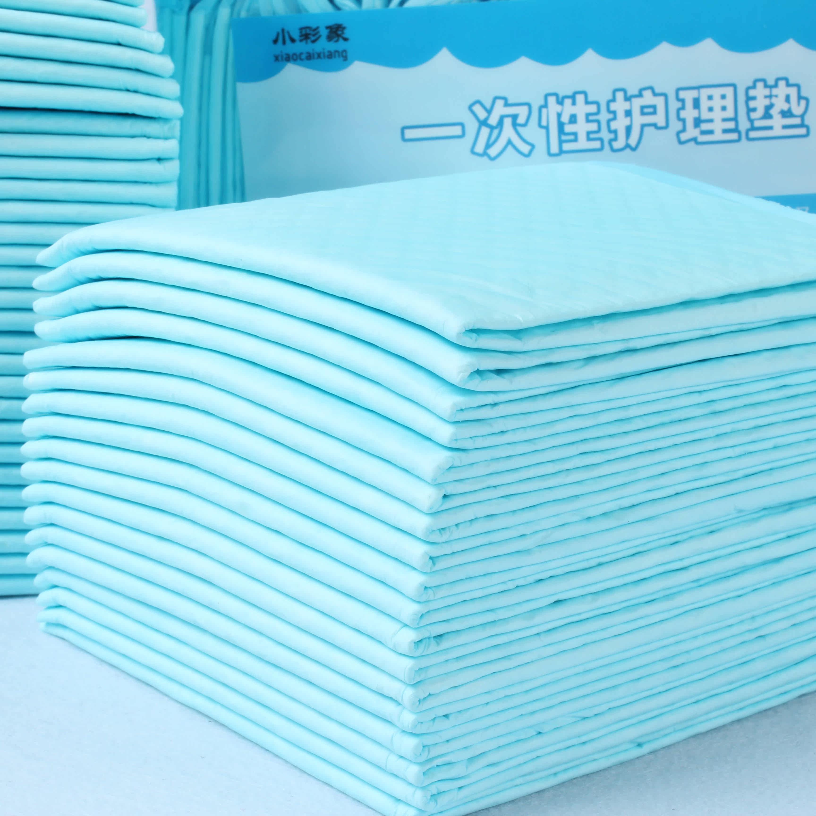 一折护理垫婴儿 200片_一次性隔尿垫尿布防水婴儿100片200新生换尿布