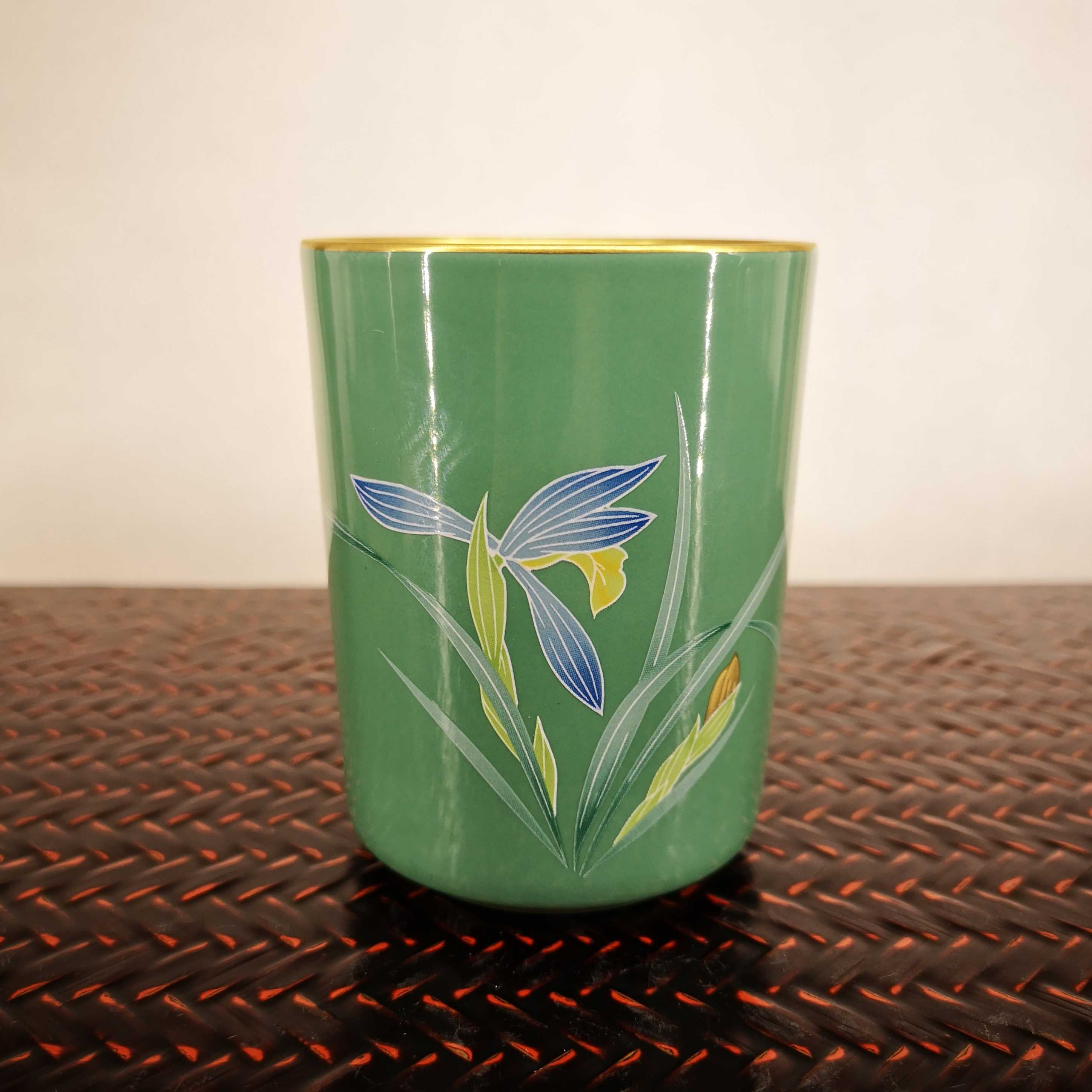 日本香蘭社绿釉汤呑茶杯6*8cm特价包邮|ruв категории посуда, чайный сервиз, чашка - от Buy2taobao.com для оказания профессиональной услуги покупки агента Taobao