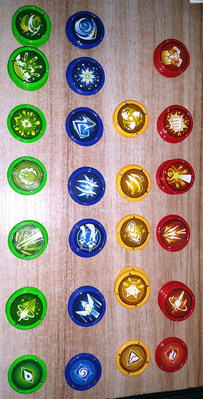 奥迪双钻爆裂飞车二玩具原装2代晶片机甲必杀晶片水火土风晶充能