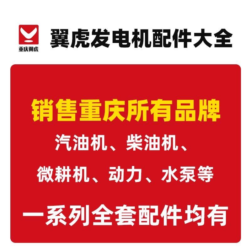 重庆翼虎汽油发电机配件原厂线圈启动马达拉盘化油器高压包空滤芯