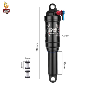 促DNM避震器山地自行车气压后胆165190200210MM软尾山地车减震新