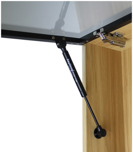 窄铝框门玻璃门液压杆支撑杆上翻门橱柜窄框气压杆吊柜随意停气撑