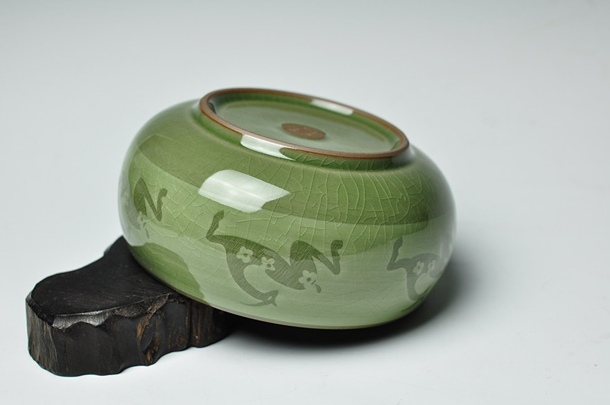 【叶小春】中国陶瓷艺术大师《鹿纹洗》