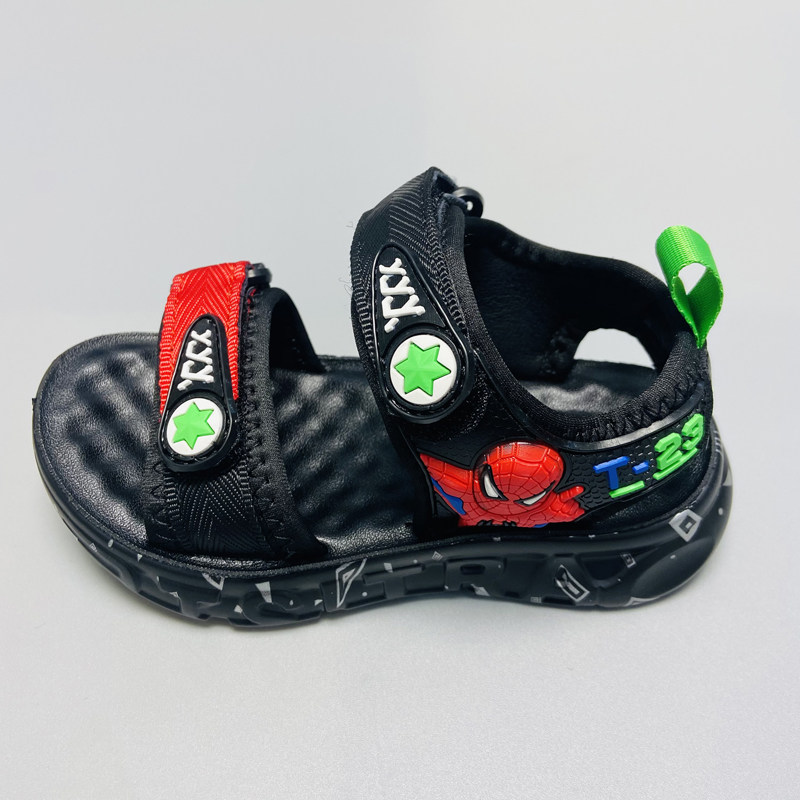 2022夏季新款新大新童鞋男童凉鞋儿童户外软底学生大号运动沙滩鞋