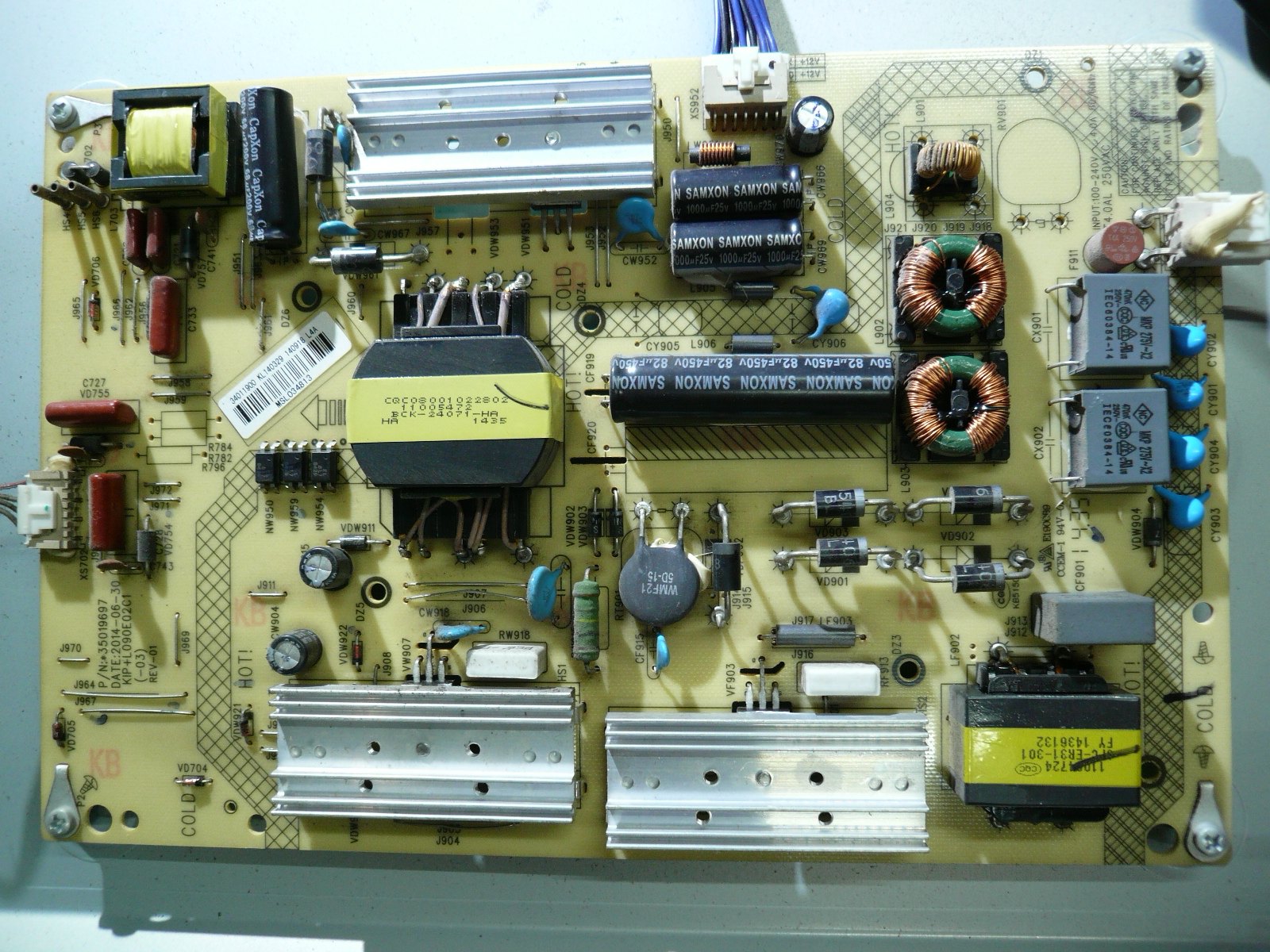 康佳led50x1200af电源板 35019697 kip l090e02c1 34011900