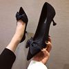 A summer Net Red fairy French girl collocation skirt High-heeled shoes Stiletto Tip Single shoes 5cm A summer Net Red fairy French girl collocation skirt High-heeled shoes Stiletto Tip Single shoes 5cm
