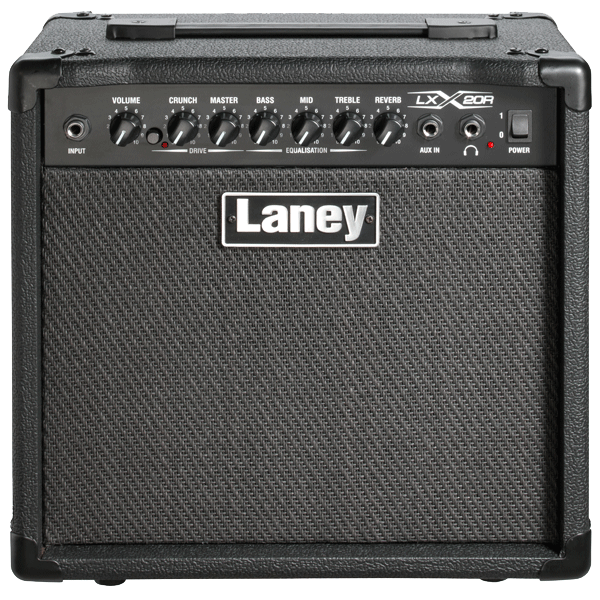 Laney LX系列LX20R电吉他一体音箱15W 带混响/CD/MP3输入插口