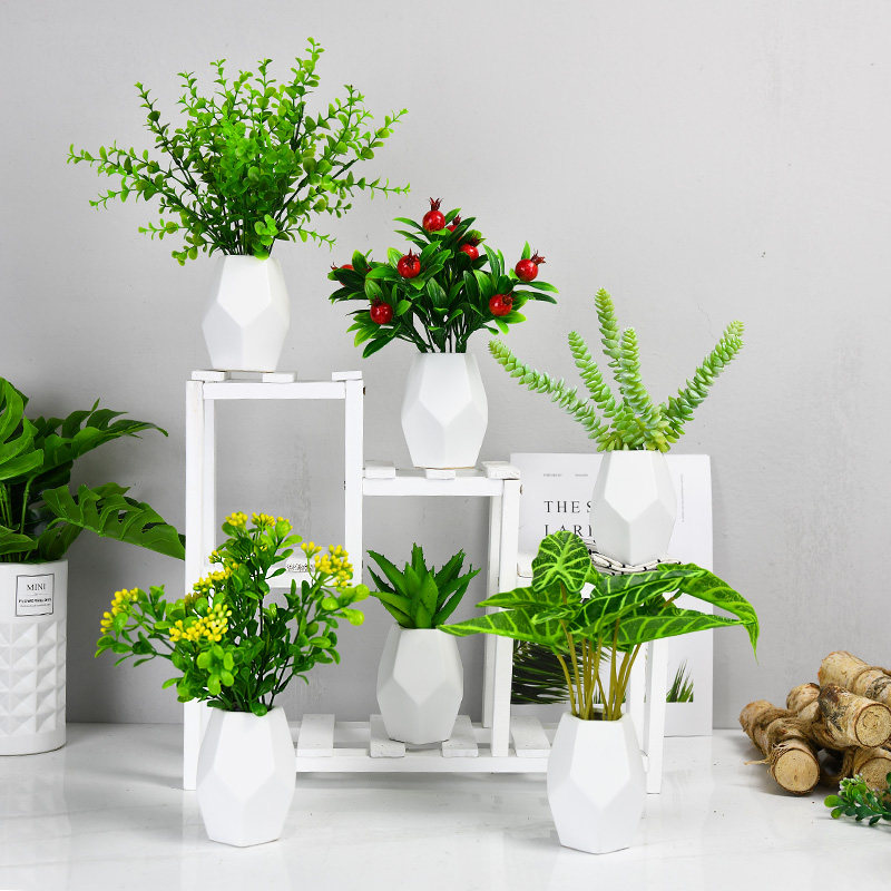 创意仿真植物装饰小盆栽客厅摆件北欧ins家居摆设室内绿植假盆景