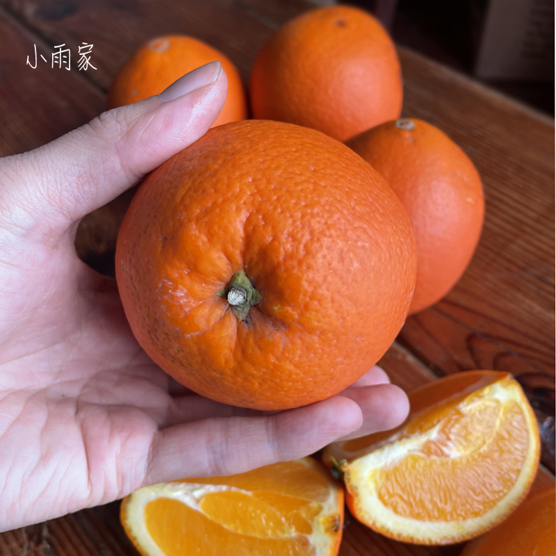 小雨家 溆浦脐橙 纯手工保鲜超甜爆汁精选优质纽荷尔不打蜡不打蜜