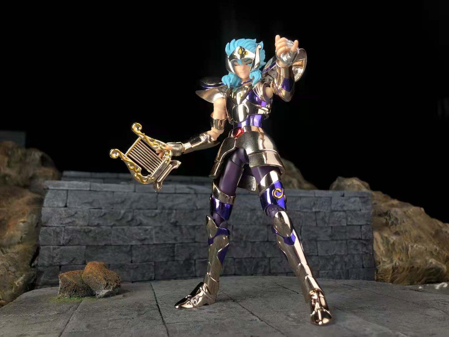 天琴队_【童年债】传神模 型圣斗士圣衣神话冥王篇 ex天琴座 奥路菲