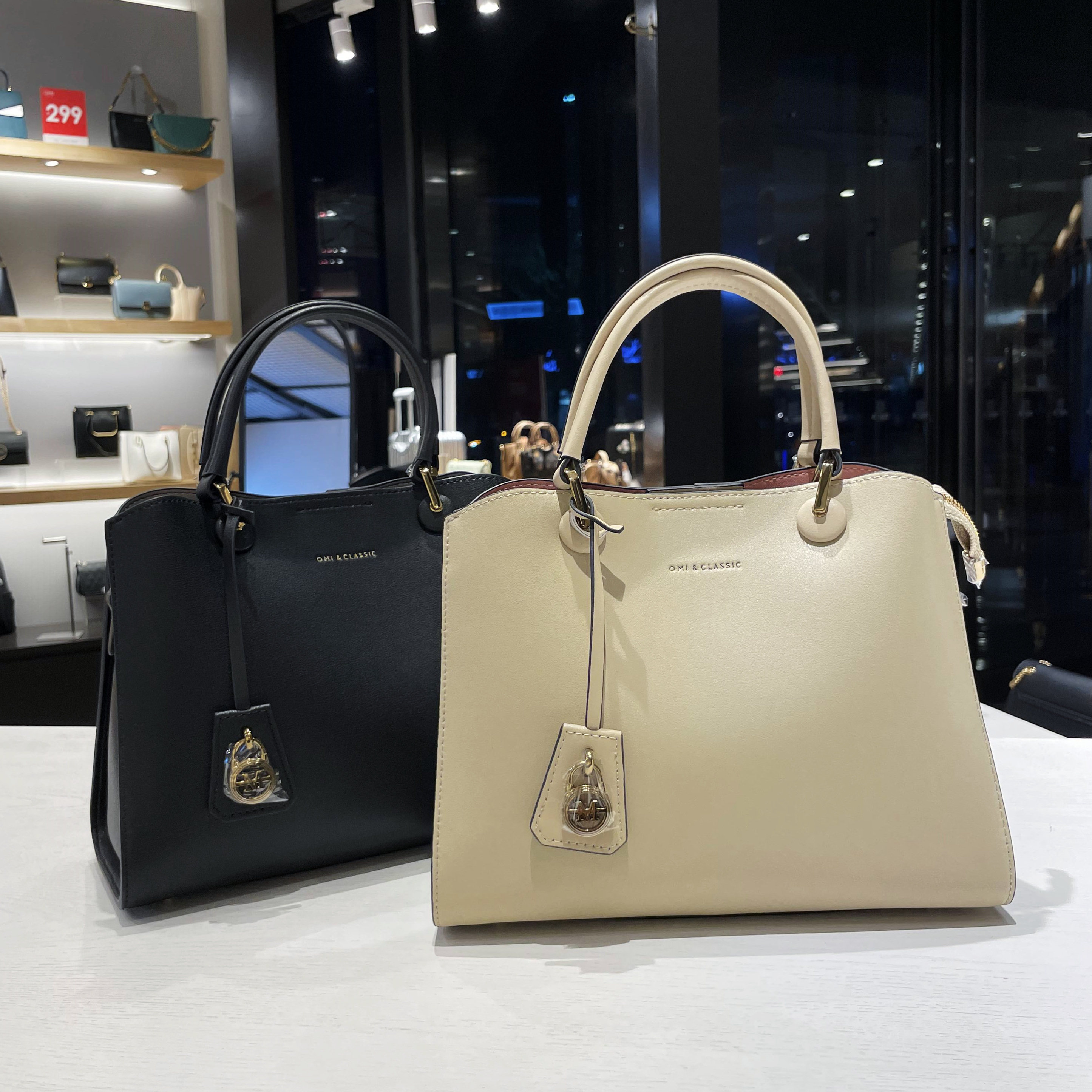 omi欧米万达会员店-omi欧米新品牛皮女包