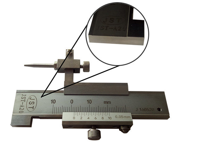 现货三球游标面差尺jsta20t游标段差规段差尺面差规