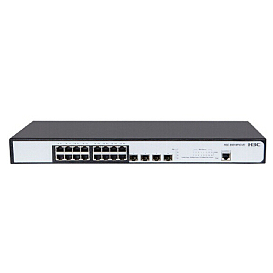 h3c huasan smb-s5016pv2-ei gigabit 16-port network management switch web management