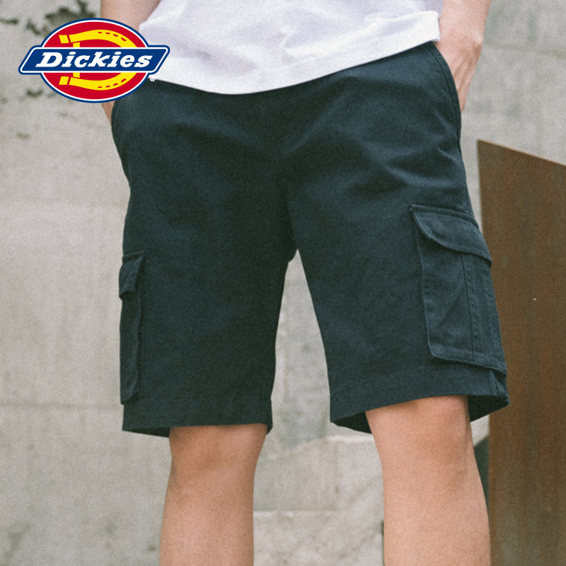 Dickies多袋工装短裤 男式印花口袋布宽松版TC面料短裤子DK006283