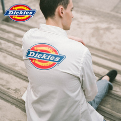 Dickies后背logo印花长袖衬衫 男士休闲长袖衬衣 DK006457