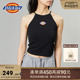 Dickies24春夏新品 修身版型logo印花短款吊带T恤