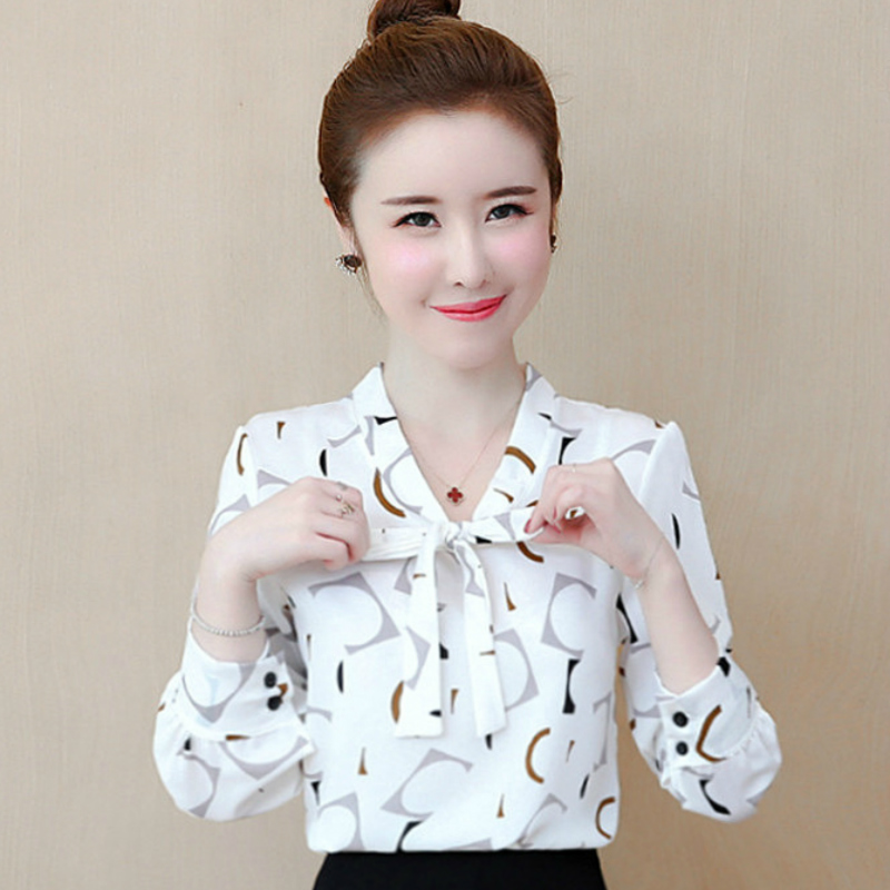 雪纺衫女长袖打底衫新款韩版上衣春秋很仙的设计感衬衫洋气小衫潮|msdalam kategori Butik wanita / wanita, shirt - dari Buy2taobao.com untuk memberikan perkhidmatan ejen Taobao profesional membeli