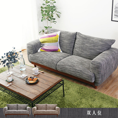客厅小户型双三人沙发日式韩式北欧卧室棉麻布艺沙发组合宜家