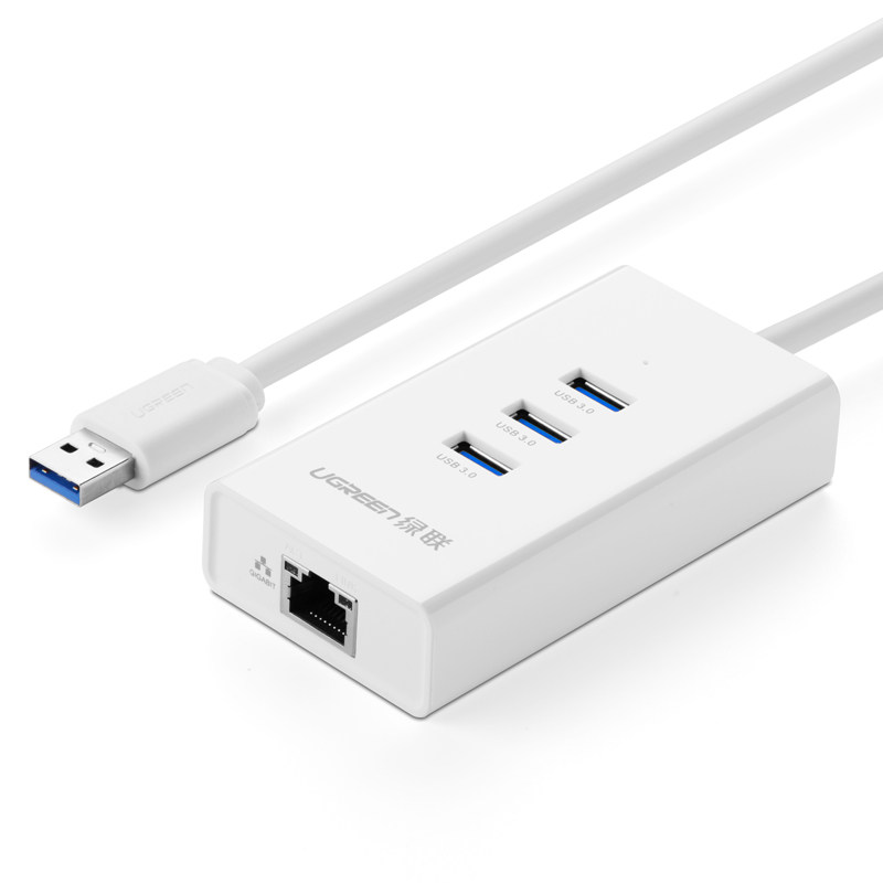 绿联 苹果电脑配件网卡转换器 usb网卡 Macbook air 以太网转接器