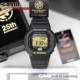 CASIO卡西欧G-SHOCK GW-5625AJ-1JF 25周年黑金电波方块全新现货