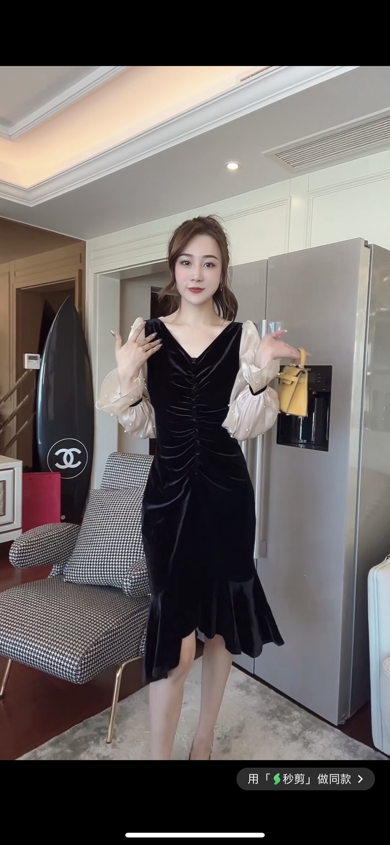 金丝绒鱼尾裙连衣裙-特价促销-优惠券领取-价格|多少钱|什么牌子好-35