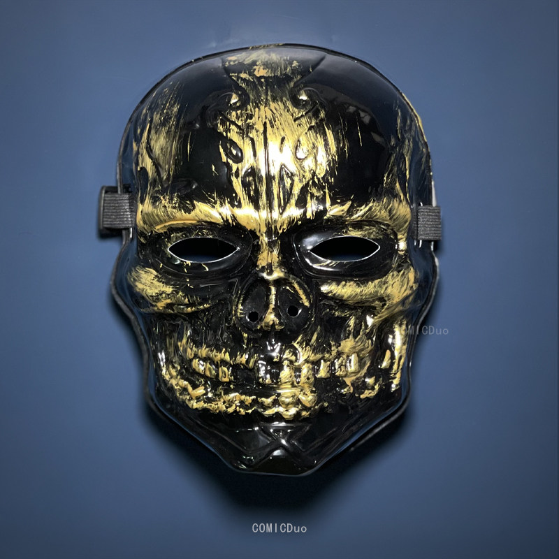 一折骷髅面具半脸