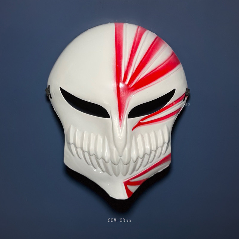 动漫面具黑崎一护虚化死神面具鬼步舞街舞万圣节化妆舞会假面道具