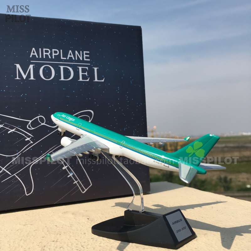 A330空客客机飞机模型仿真飞机模型爱尔兰航空飞行员礼品礼物14CM