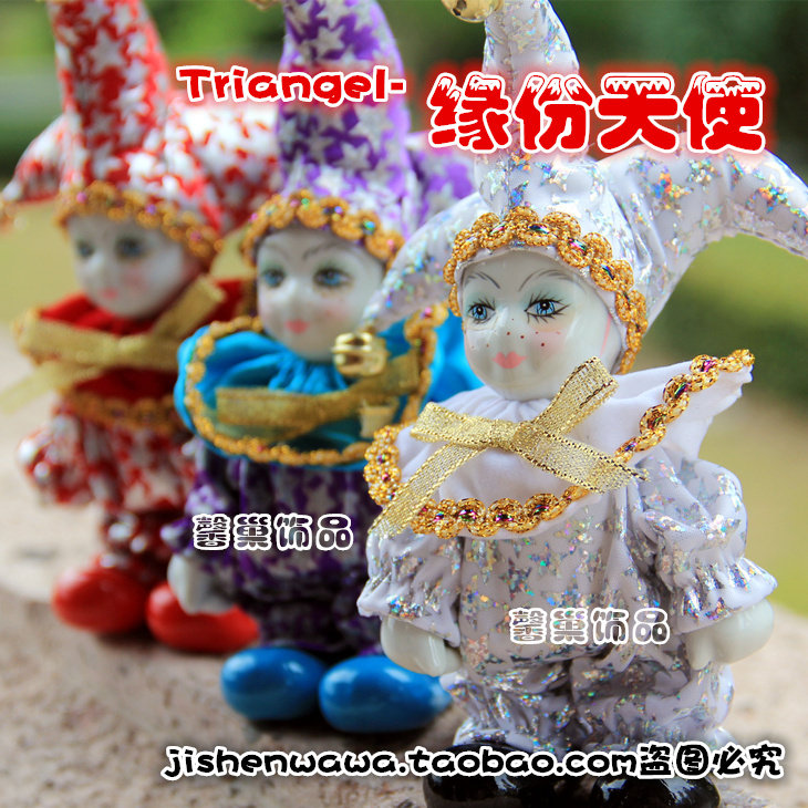 包邮正版吉神娃娃 缘分天使 全城热恋triangel 祈缘天使4-5-6寸款