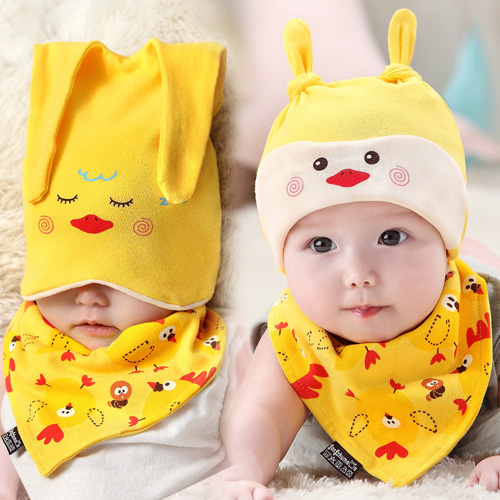 儿男宝宝纯棉韩版春秋帽子新生婴儿1折包邮