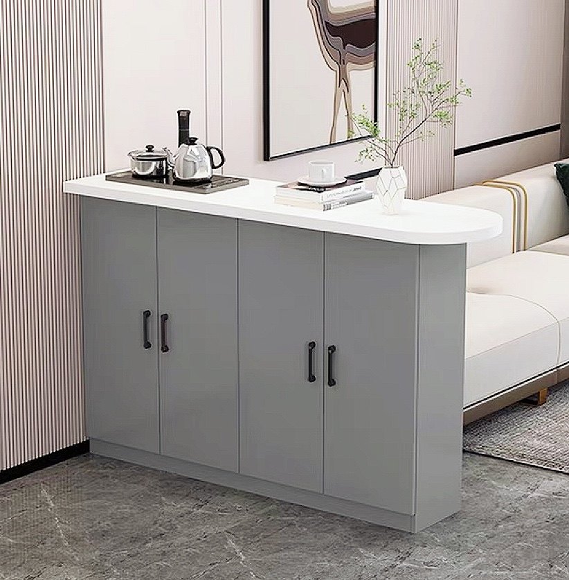 吧台桌家用小户型客餐厅厨房隔断柜定做多功能高脚桌中岛储物柜子