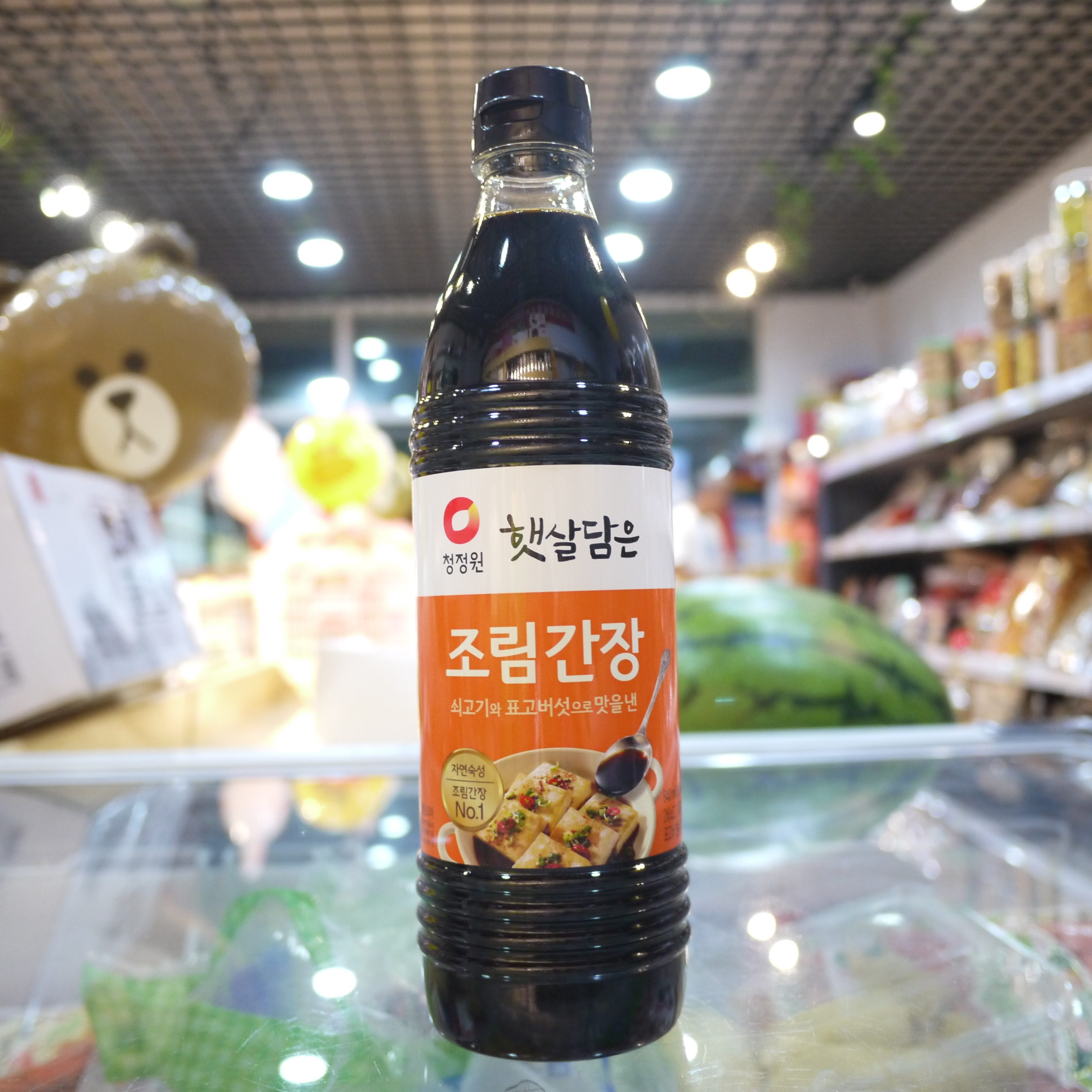 酱油韩国进口清净园自然拌菜炒菜凉拌火锅烹饪酱油