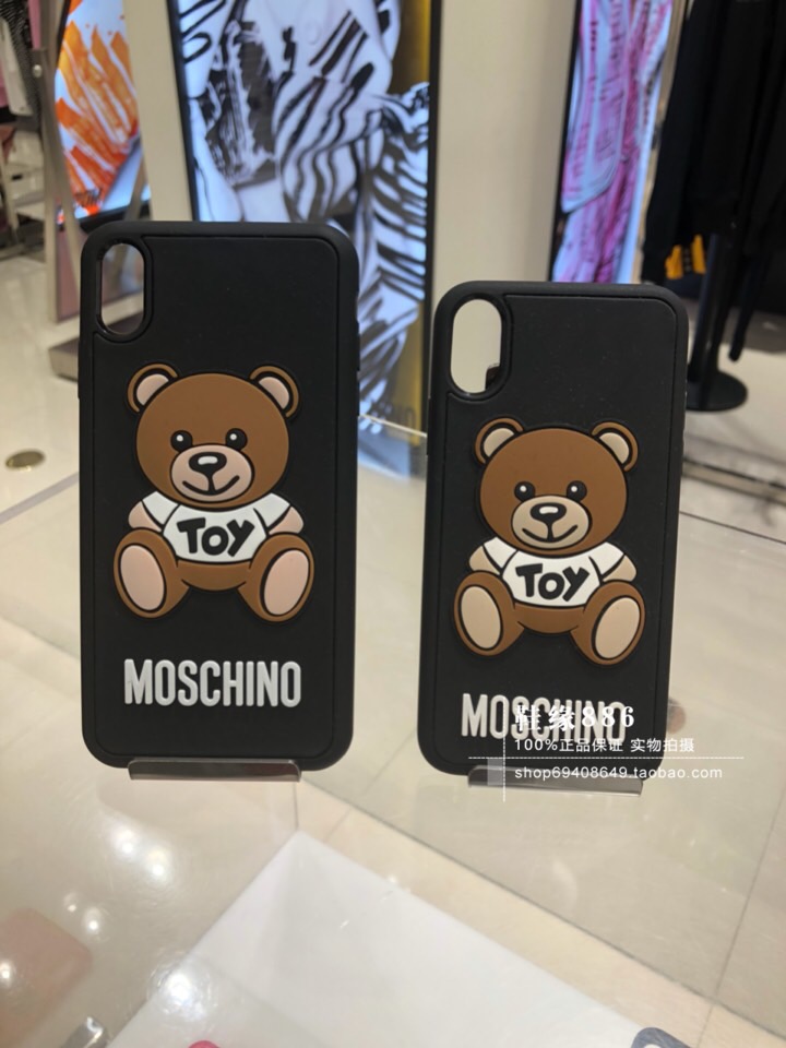 韩国代购 MOSCHINO 2019春TOY经典小熊苹果X/iPhoneX手机壳XSMAX在类目 3C数码配件, 手机配件, 手机保护套/壳中 - 来自Buy2taobao.com提供专业的淘宝代购服务