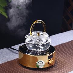 耐热玻璃提梁壶加厚电陶炉煮茶壶沸水壶煮水壶养生茶壶烧水花茶壶