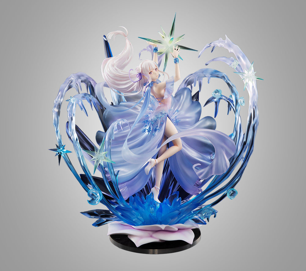 不动ssf零开始艾米莉亚艾米莉水晶礼服手办截单手办