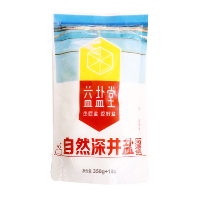 益盐堂自然深井盐(海藻碘)350g