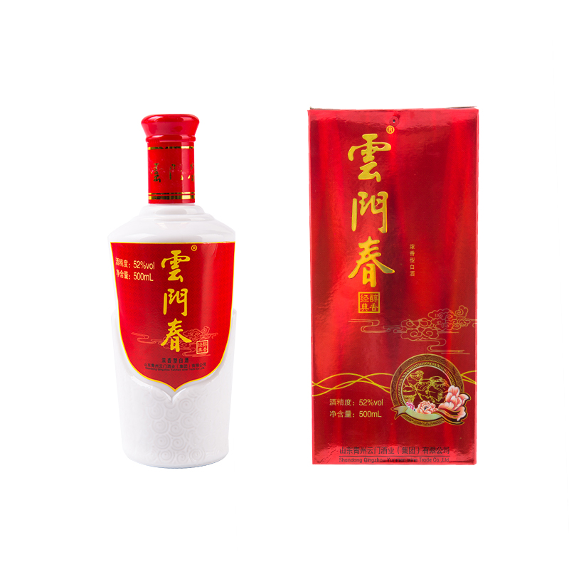 52度云门春酒 500ml/盒