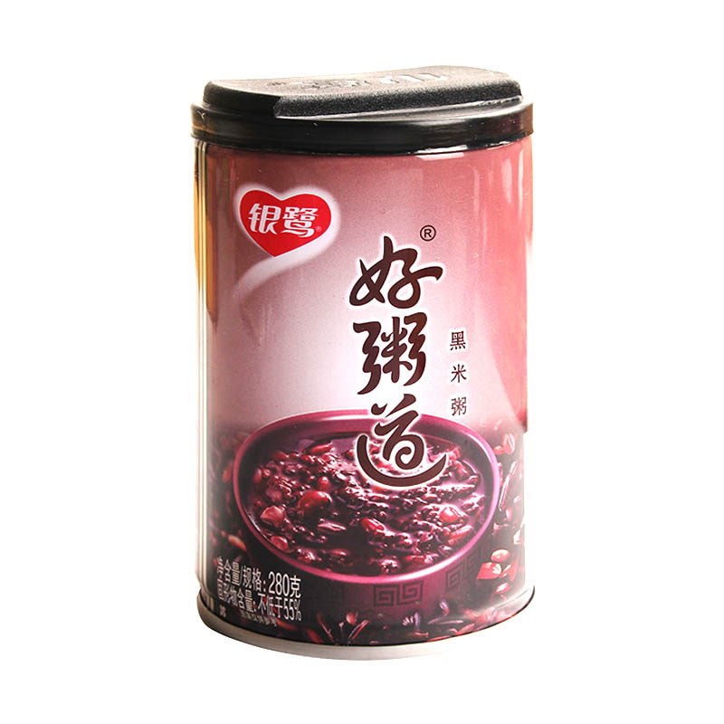 银鹭好粥道黑米粥280g罐营养美味即食