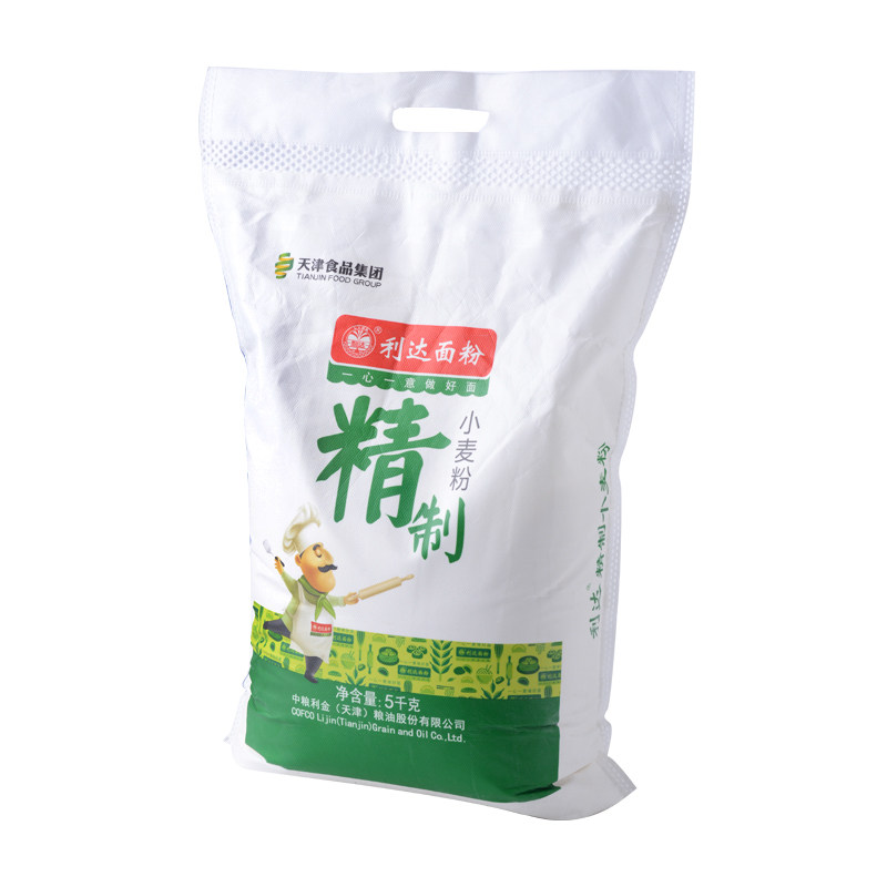热销面粉5kg5公斤中粮_利达精制粉5kg中粮面粉馒头小麦粉营养烘培家用