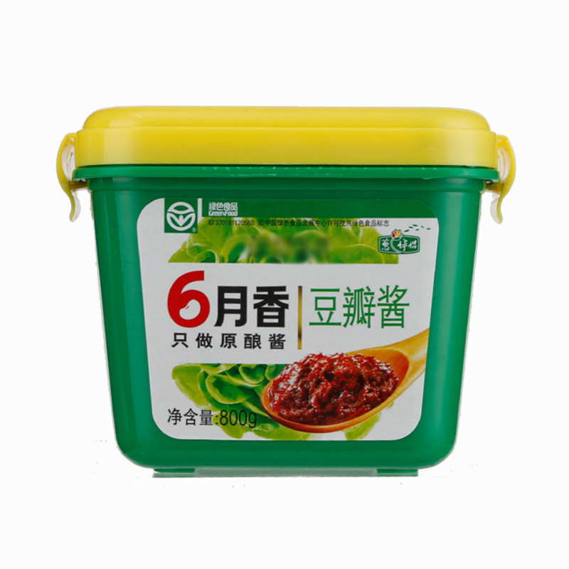 葱伴侣6月香豆瓣酱800g盒欣和食品传统天然营养酱料调料