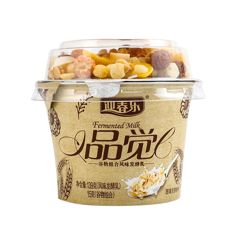 迎春乐品觉谷物酸奶牛奶燕麦蛋白植物营养组合美味能量品质高钙