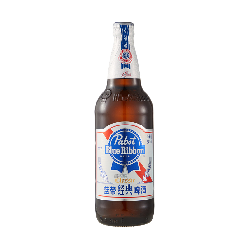 蓝带啤酒500ml16罐图片