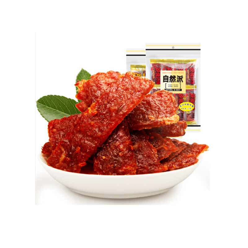 自然派蜜汁味猪肉脯猪肉干猪肉铺猪肉片75克/袋