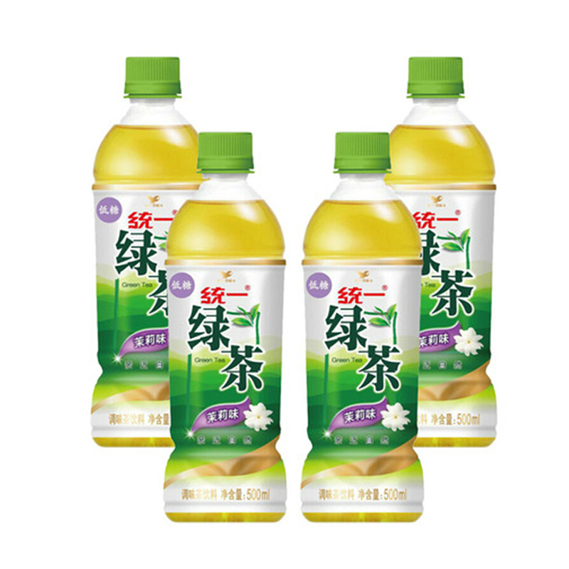 统一绿茶500ml4瓶组
