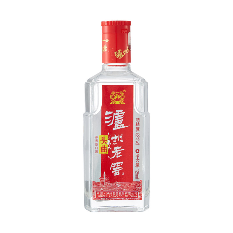 52度 泸州老窖头曲酒白酒 125ml/瓶