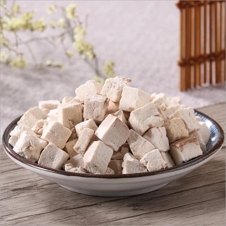 包邮 中药材 滋补养生 茯苓 白茯苓 茯苓丁 茯苓块 500克