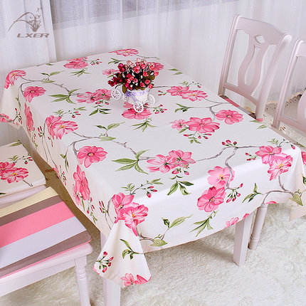 居家四季布艺餐桌布台布椅垫 夏季可用茶几垫套装欧式酒店圆桌布